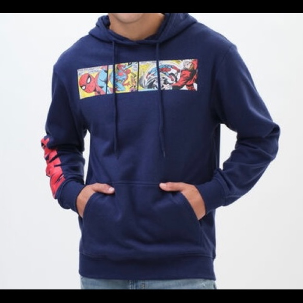 Aeropostale Marvel Spider-Man Pullover Hoodie